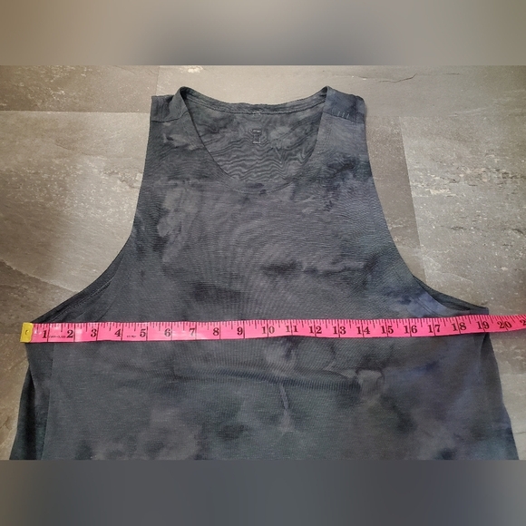 Lululemon Always Agile Tank "Diamond Dye Asphalt Grey Black". Top. Men M. - Picture 7 of 10